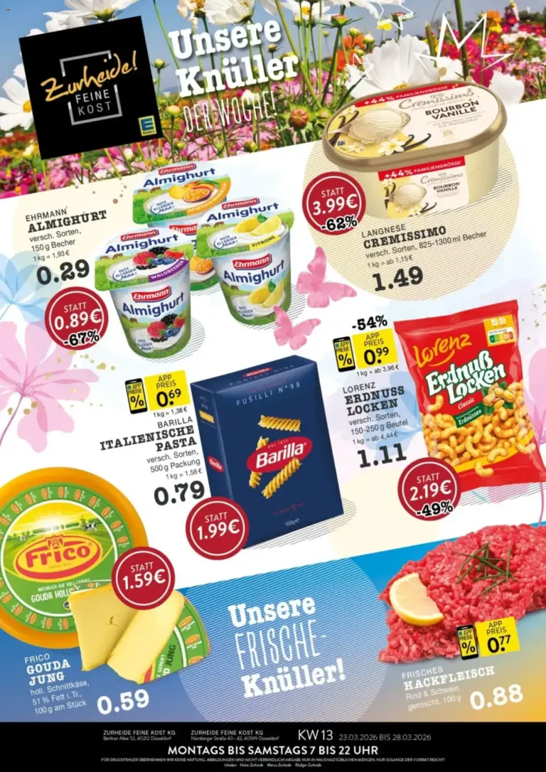 Edeka Zurheide prospekt ab 23.03.2026 – Top-Angebote ab Montag