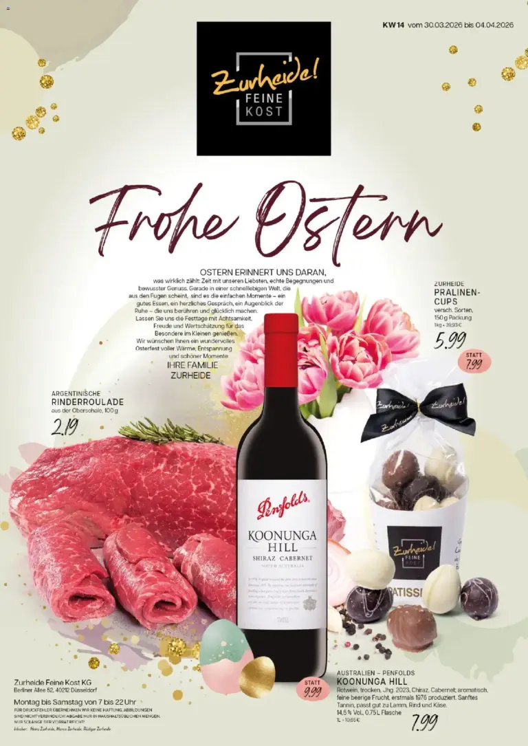 Edeka Zurheide prospekt ab 30.03.2026 – Oster Angebote ab Montag