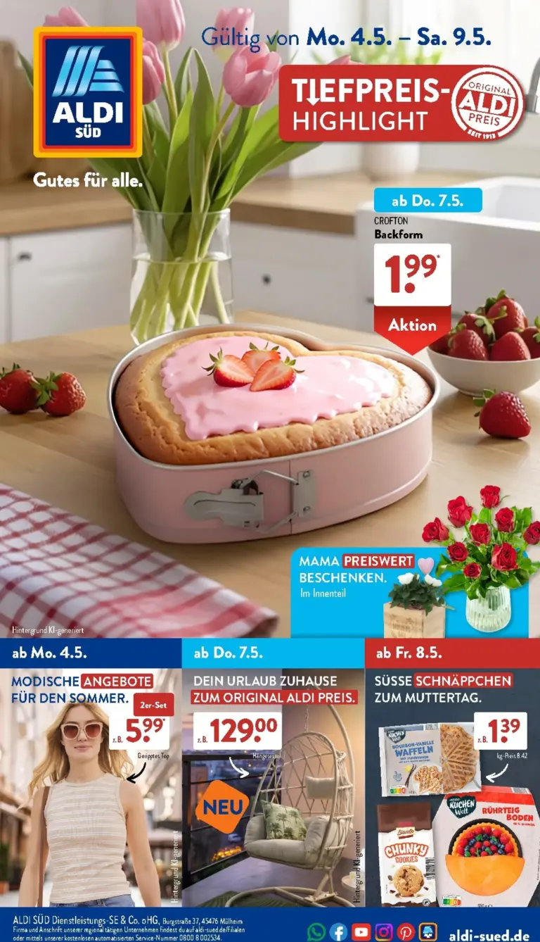 Aldi Süd Prospekt 04.05.2026 - 09.05.2026