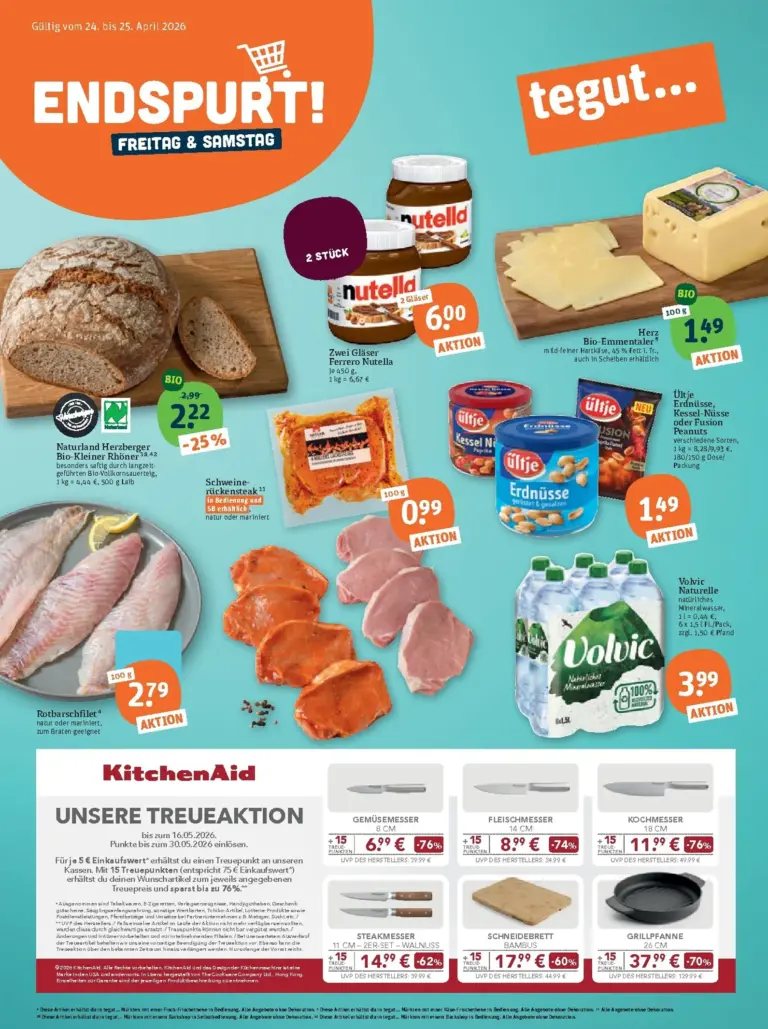 Tegut Prospekt 20.04.2026 - 25.04.2026