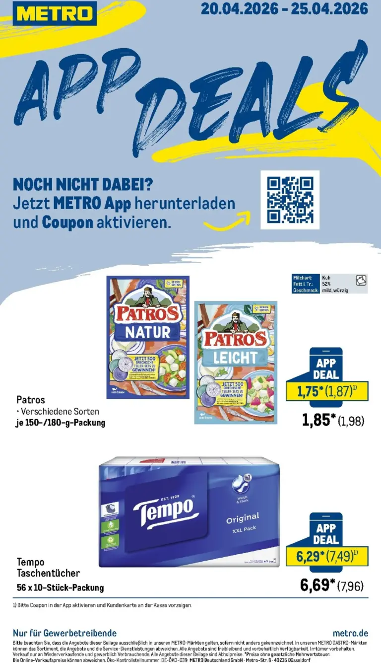 Metro Prospekt 20.04.2026 - 25.04.2026