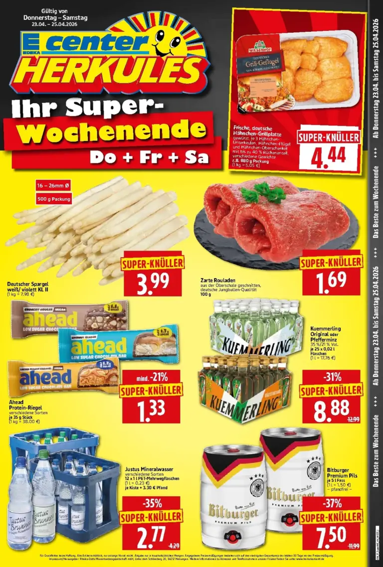 Herkules Prospekt 23.04.2026 - 25.04.2026