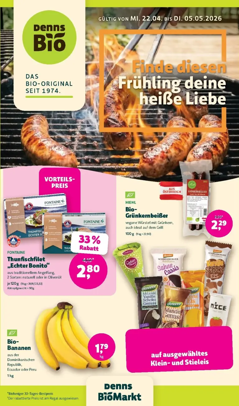 Denn's Biomarkt Prospekt 22.04.2026 - 05.05.2026