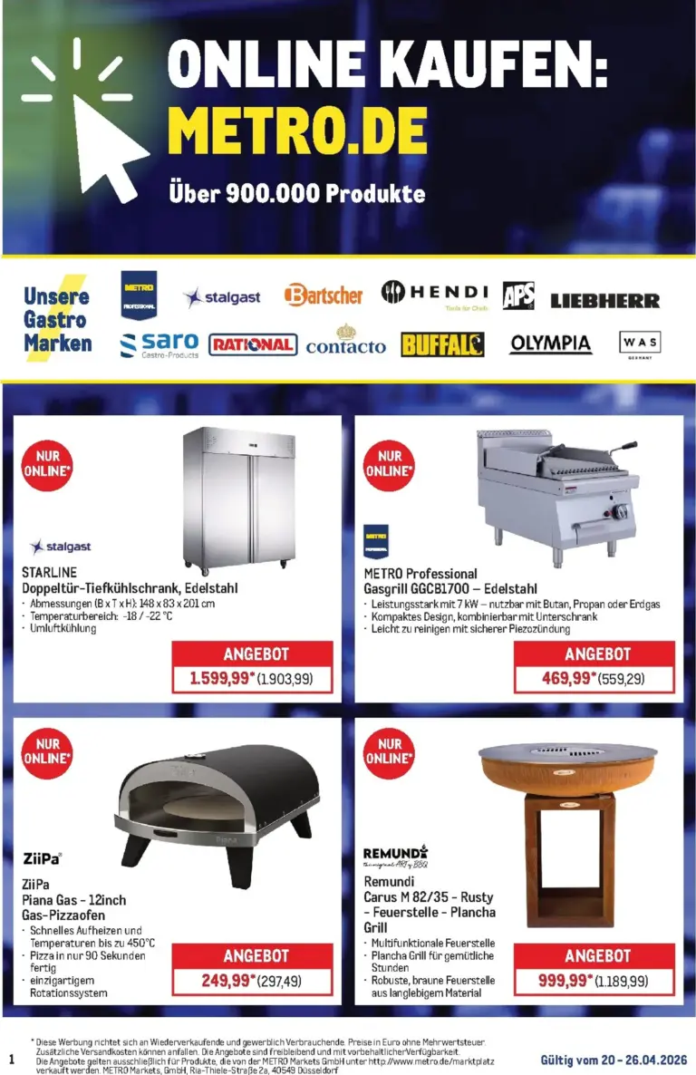 Metro Prospekt 20.04.2026 - 26.04.2026