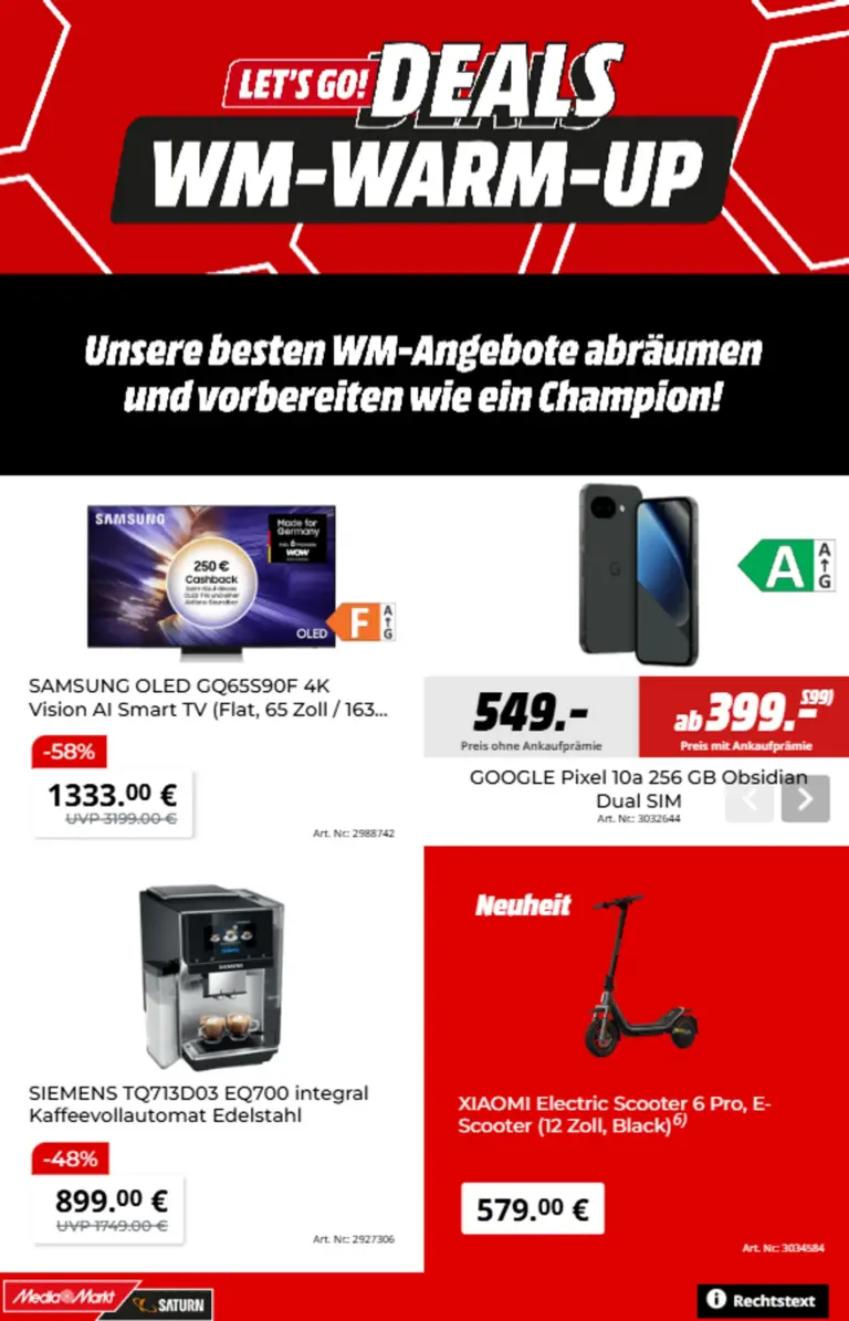 MediaMarkt Prospekt 20.04.2026 - 30.04.2026