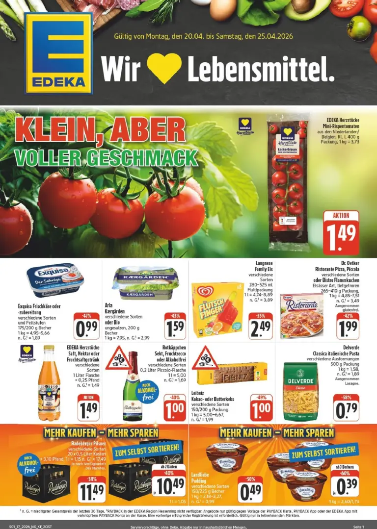 Edeka Prospekt 20.04.2026 - 25.04.2026