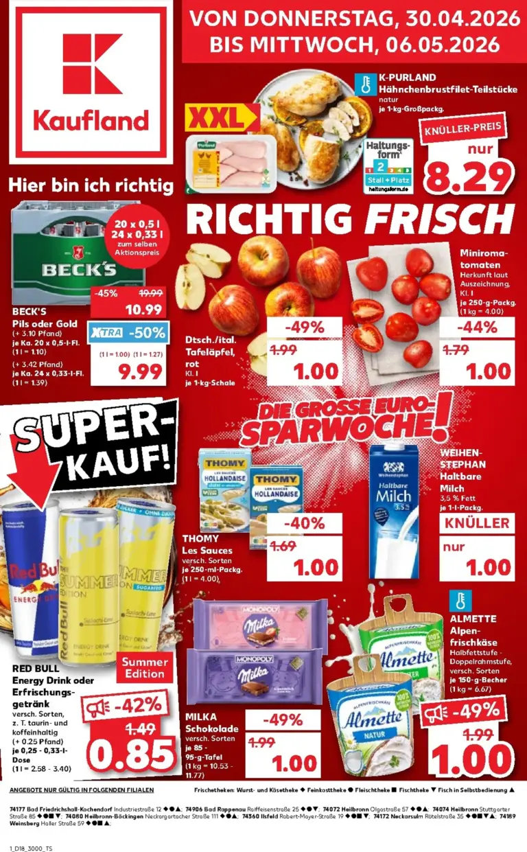 Kaufland Prospekt 30.04.2026 - 06.05.2026