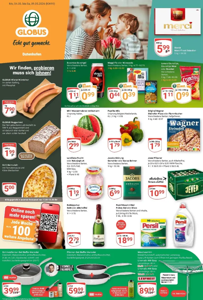 Globus Prospekt 04.05.2026 - 09.05.2026 Unser kommendes
