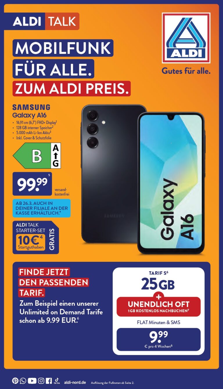 Aldi angebote Heute 2026