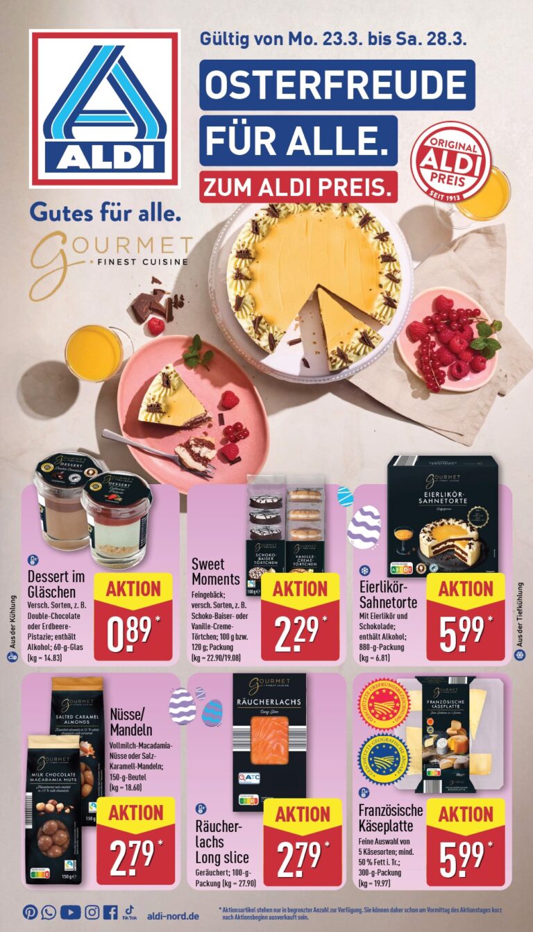 Aldi angebote 23.03. – 28.03. 2026