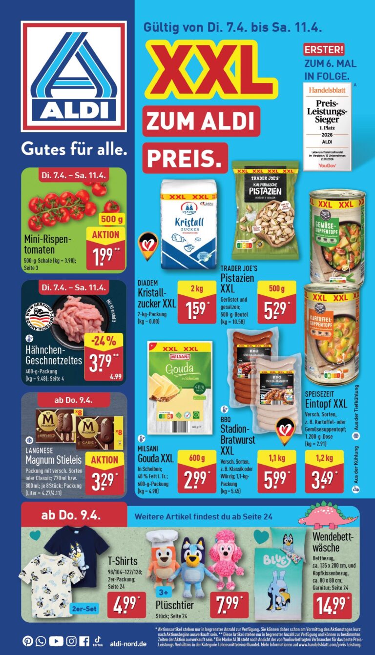 Aldi angebote 07.04. – 11.04. 2026