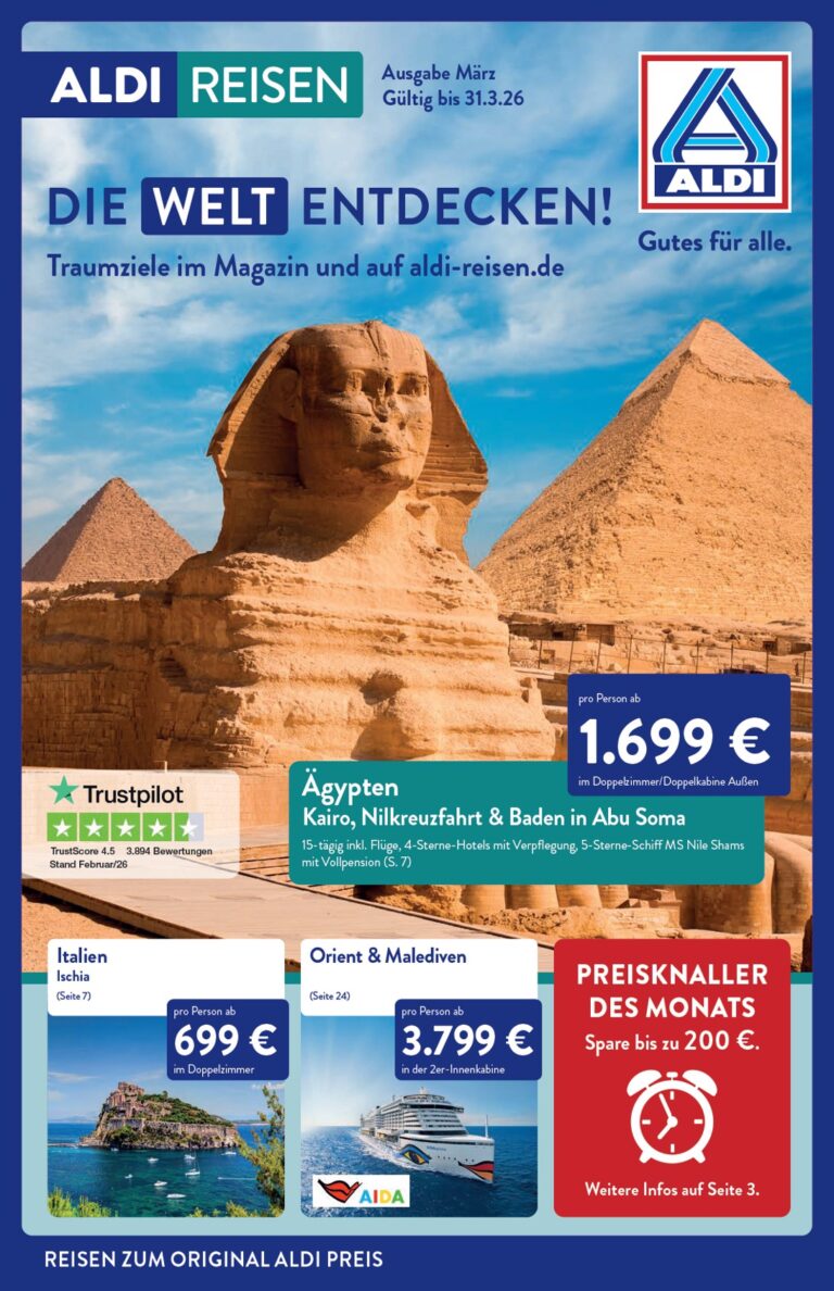 Aldi angebote 01.03.2026 – 31.03.2026