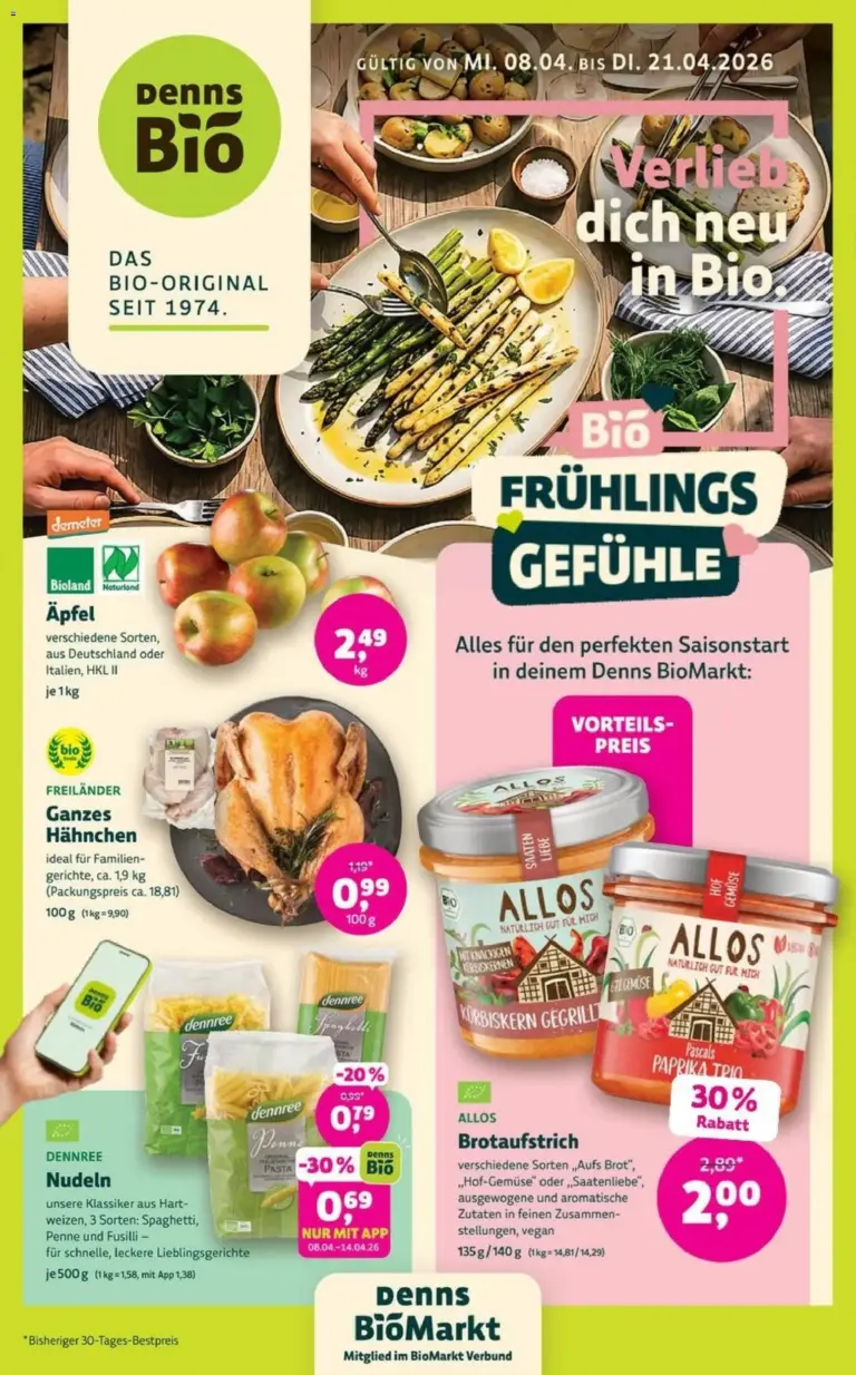 Denns Biomarkt angebote 08.04.2026 – 21.04.2026