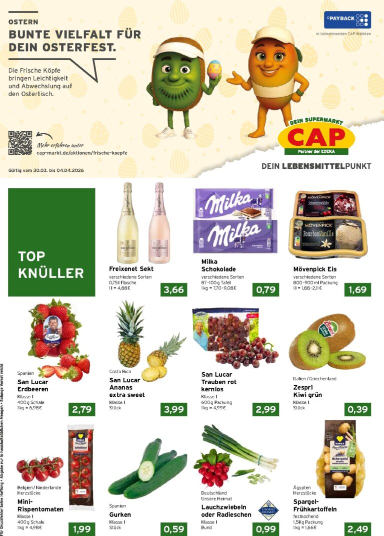 Cap Markt angebote 30.03.2026 – 04.04.2026