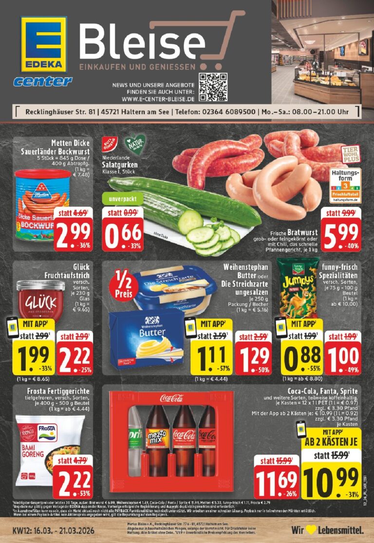 E Center Prospekt 16.03.2026 – 21.03.2026