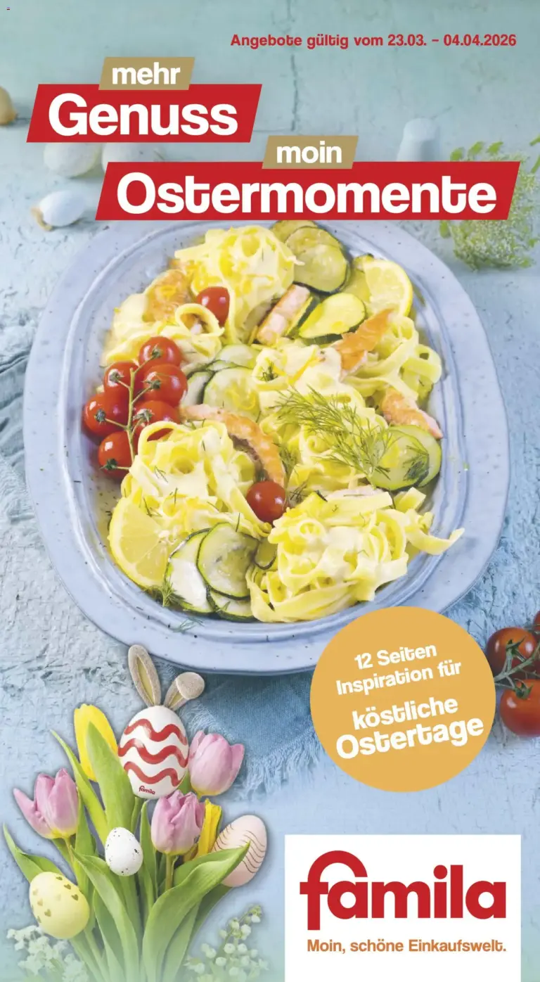 Famila Nordwest angebote 23.03.2026 – 04.04.2026