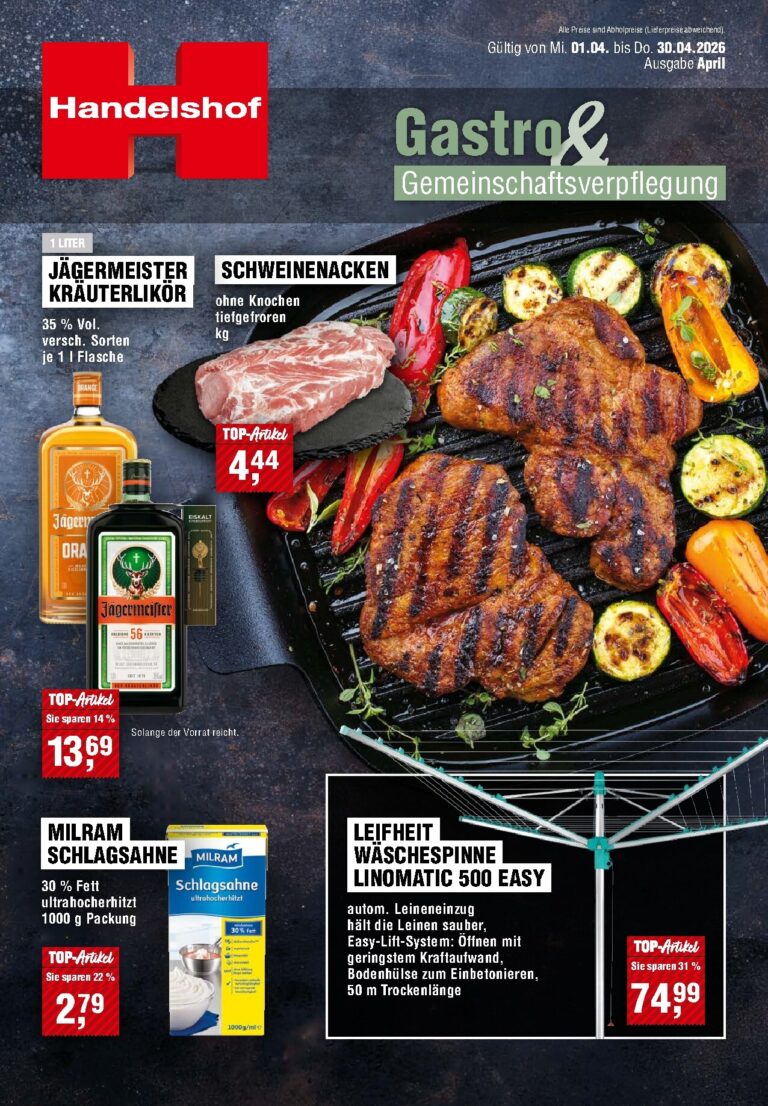 Handelshof Prospekt 01.04.2026 – 30.04.2026
