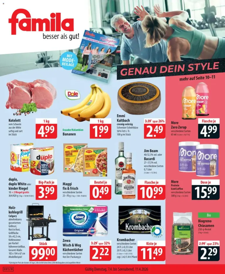 Famila prospekt 07. bis 11. April 2026 Nordost Genau Dein Style