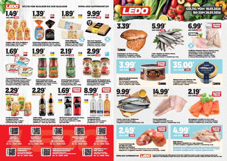 Ledo Prospekt 18.03.2026 – 28.03.2026