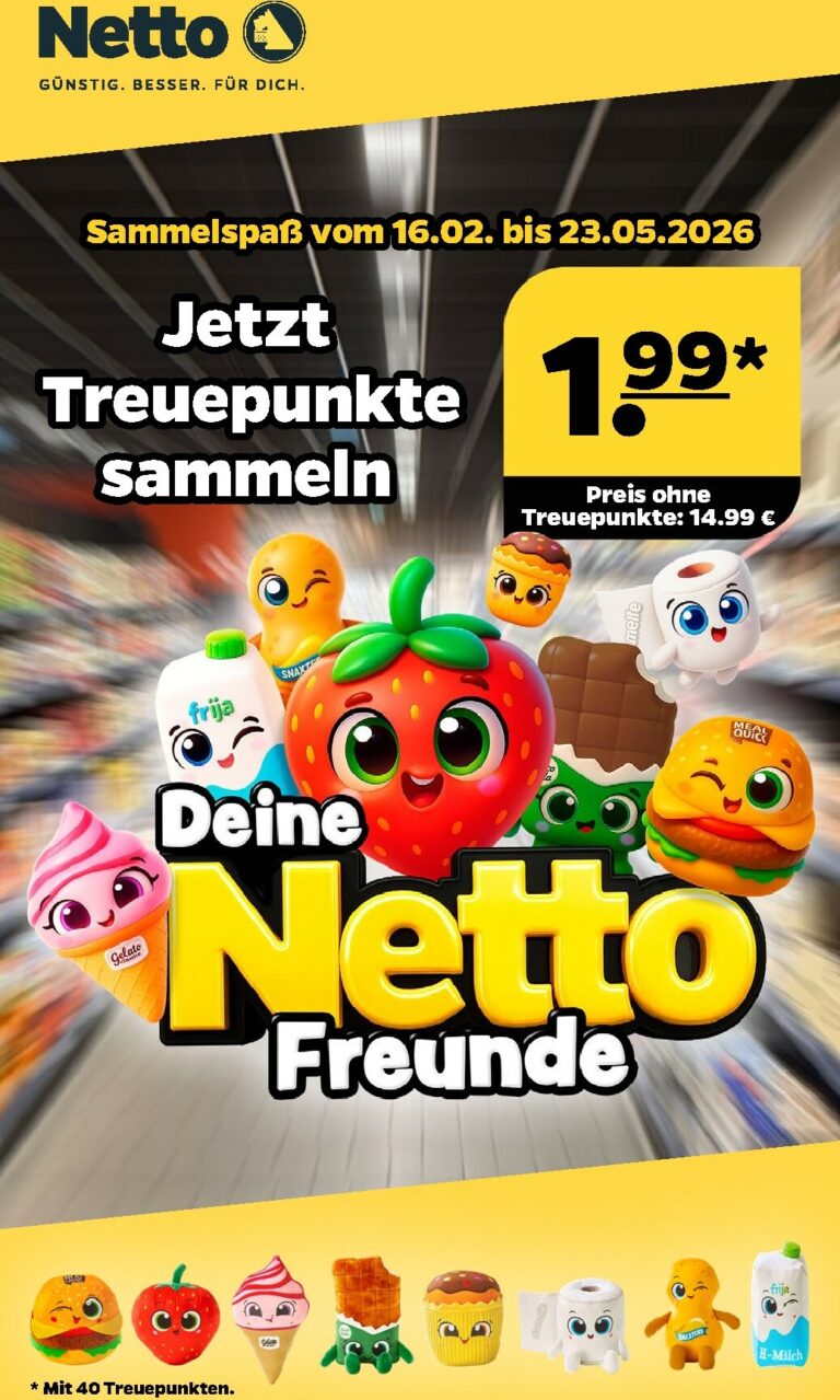 Netto Prospekt 16.02.2026 – 23.05.2026