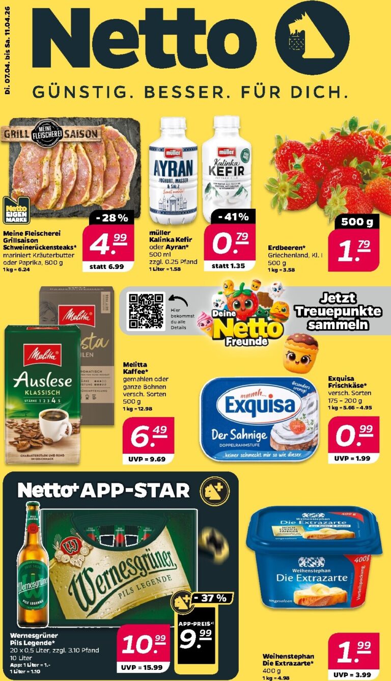 Netto Prospekt 07.04.2026 – 11.04.2026