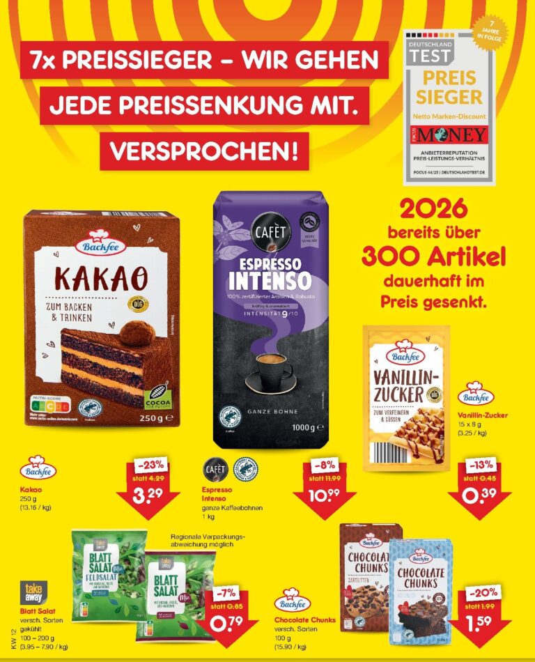 Netto Marken-Discount Prospekt Heute 2026