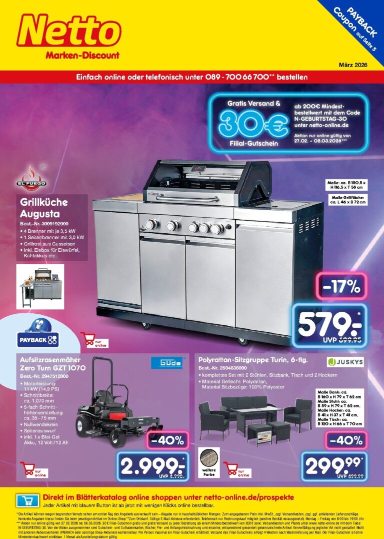 Netto Marken-Discount Prospekt 27.02.2026 – 08.03.2026