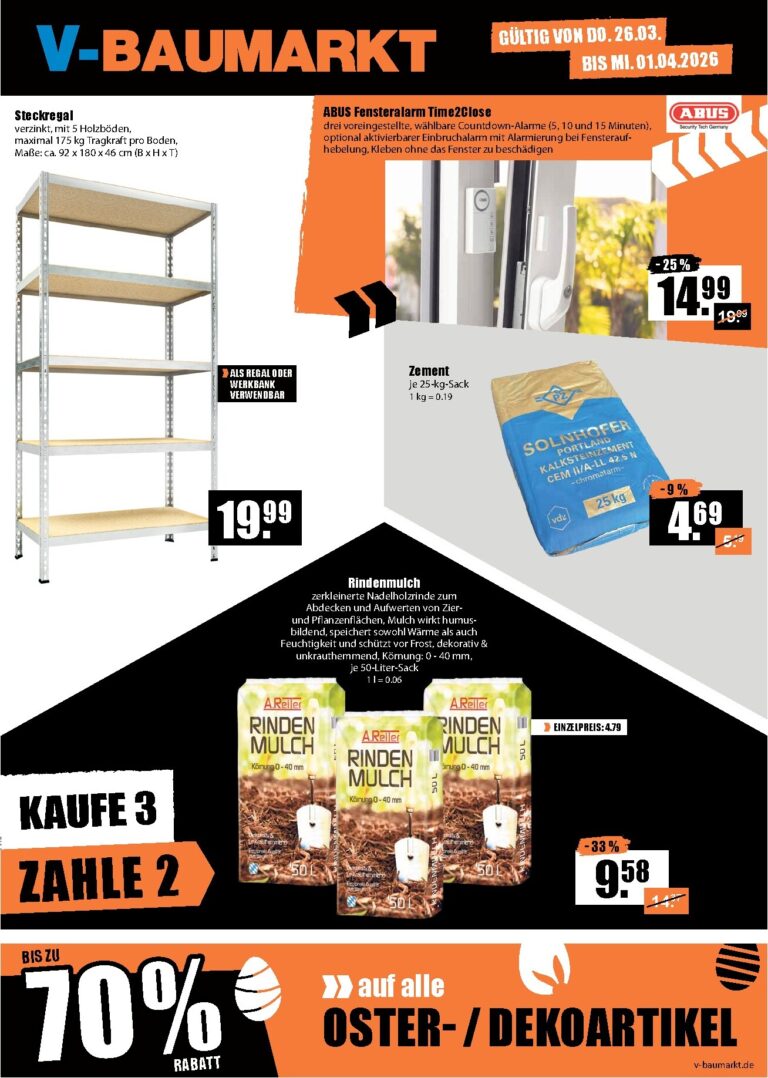 V-Markt Prospekt 26.03.2026 – 01.04.2026