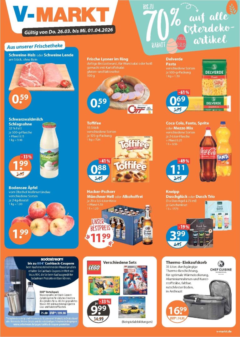 V-Markt Prospekt 26.03.2026 – 01.04.2026