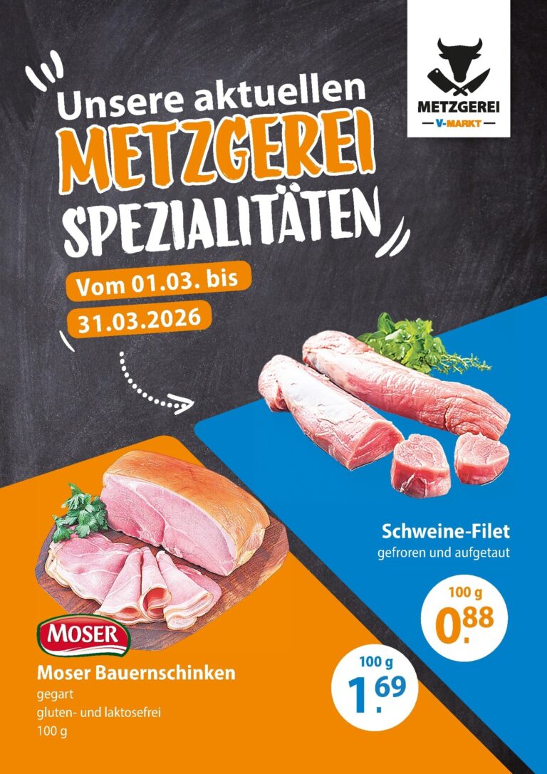 V-Markt Prospekt 01.03.2026 – 31.03.2026