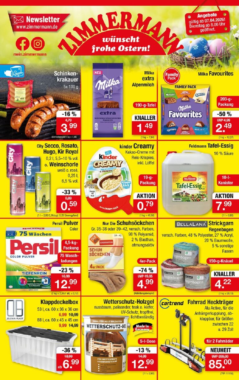 Zimmermann Prospekt 07.04.2026 – 11.04.2026