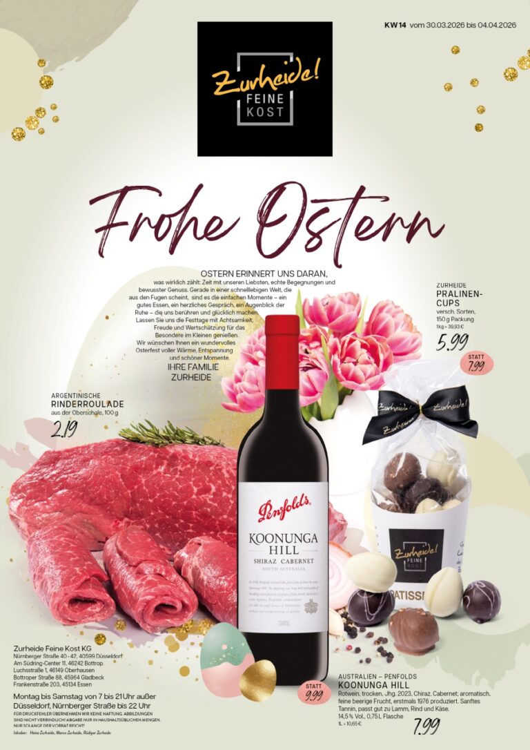 Edeka Zurheide Prospekt 30.03.2026 – 04.04.2026