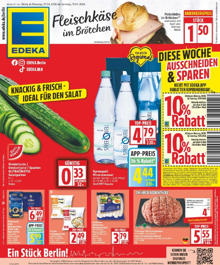 Edeka Prospekt 07.04.2026 – 11.04.2026