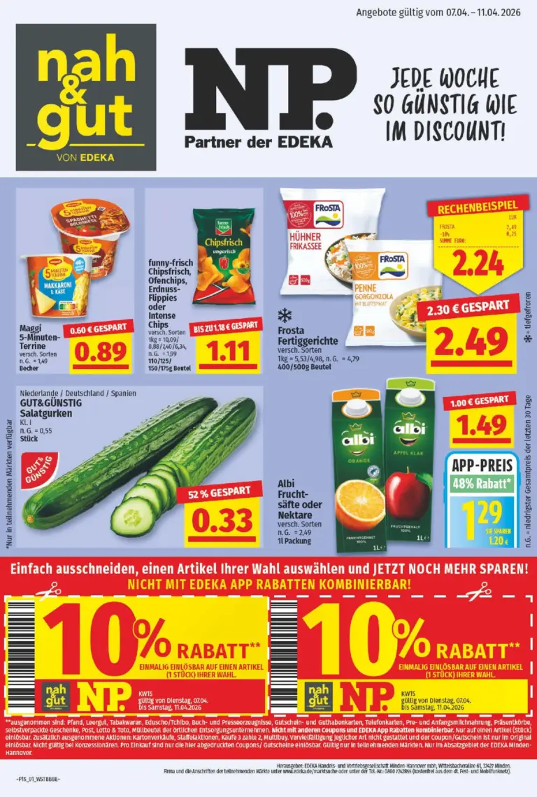 NP Discount Prospekt 07.04.2026 – 11.04.2026