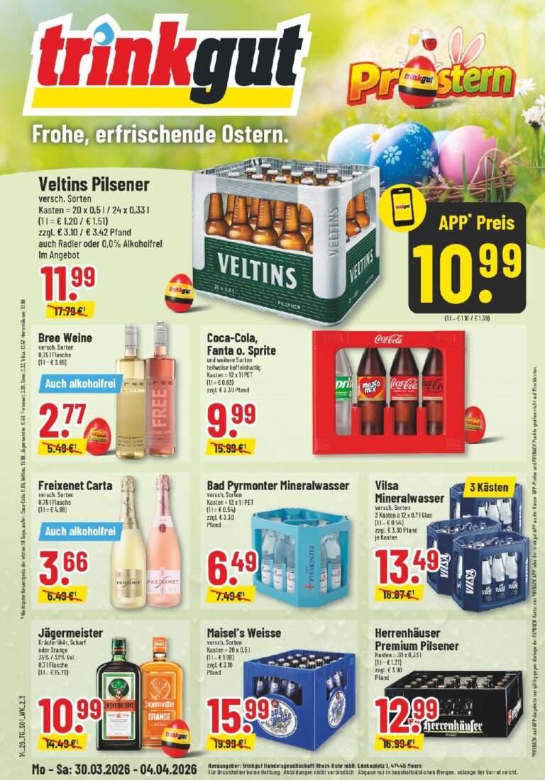Trinkgut Prospekt 30.03.2026 – 04.04.2026