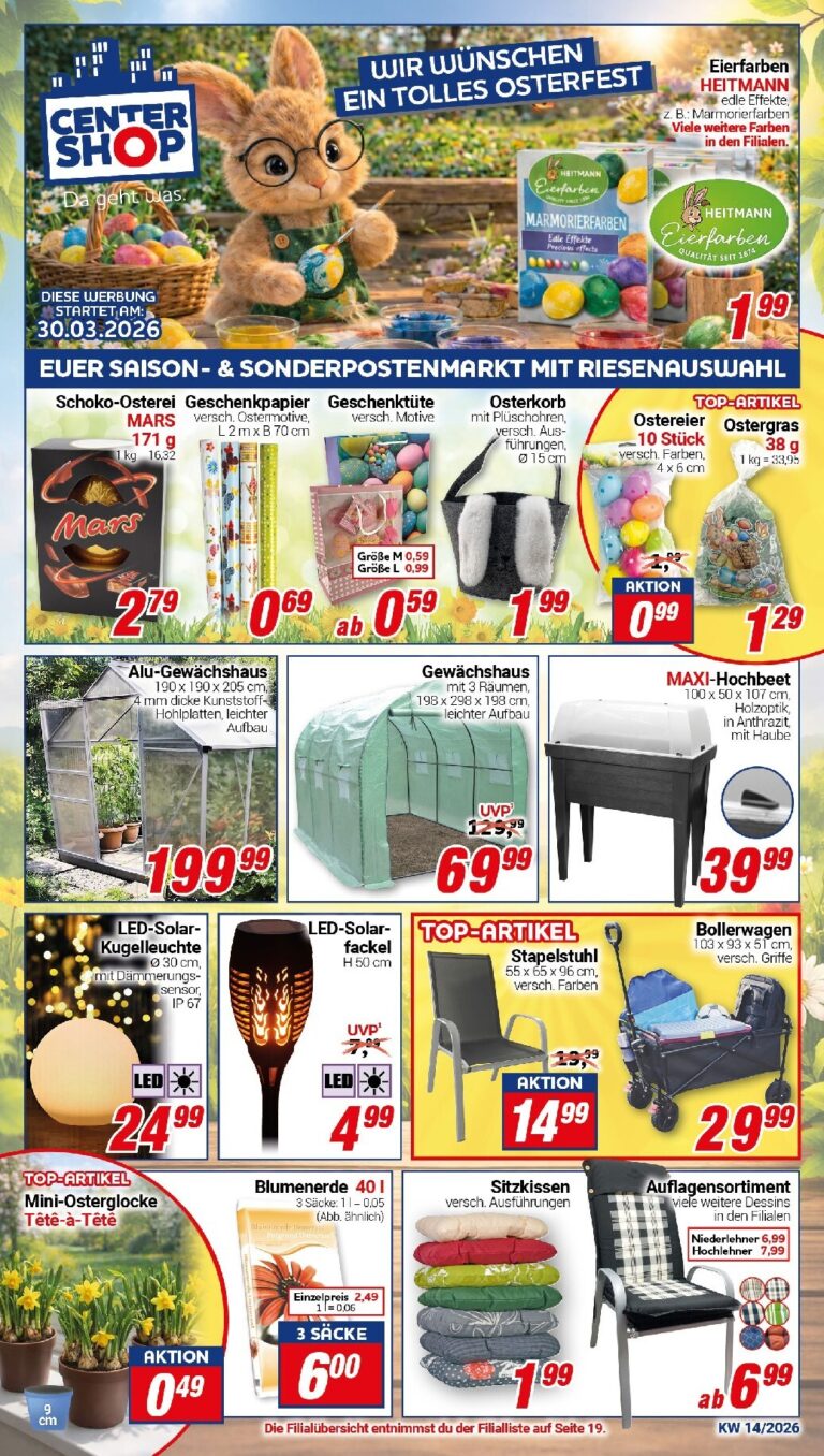 Centershop Prospekt 30.03.2026 – 04.04.2026
