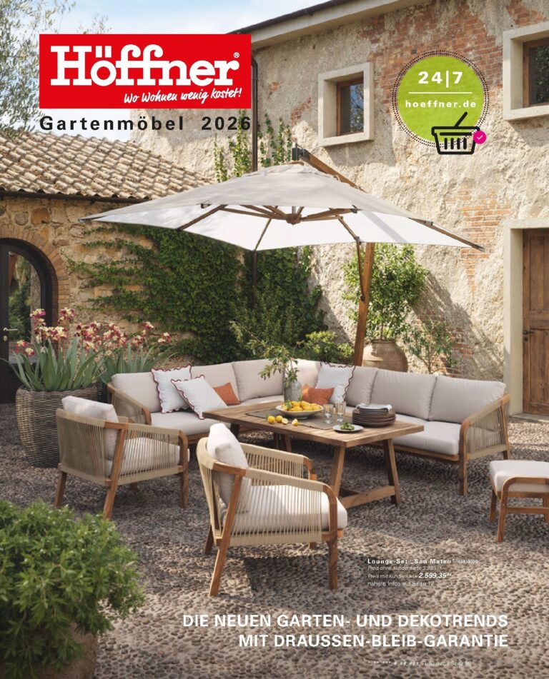 Höffner Prospekt Heute 2026