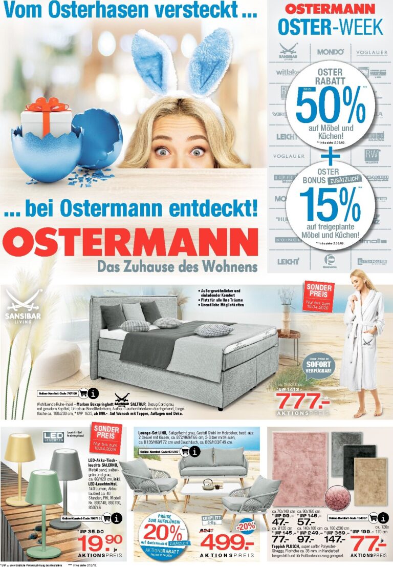 Ostermann Prospekt Heute 2026