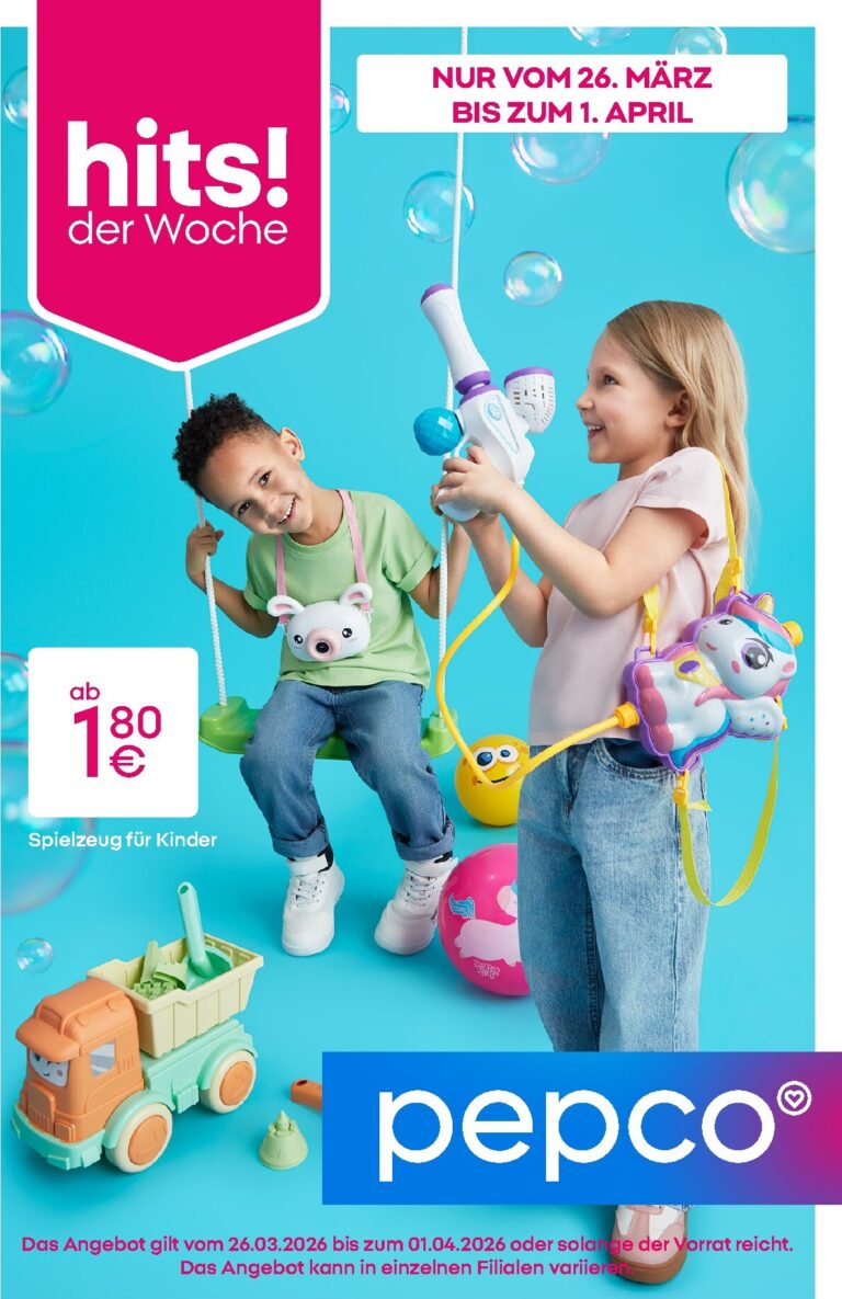 Pepco Prospekt 26.03.2026 – 01.04.2026