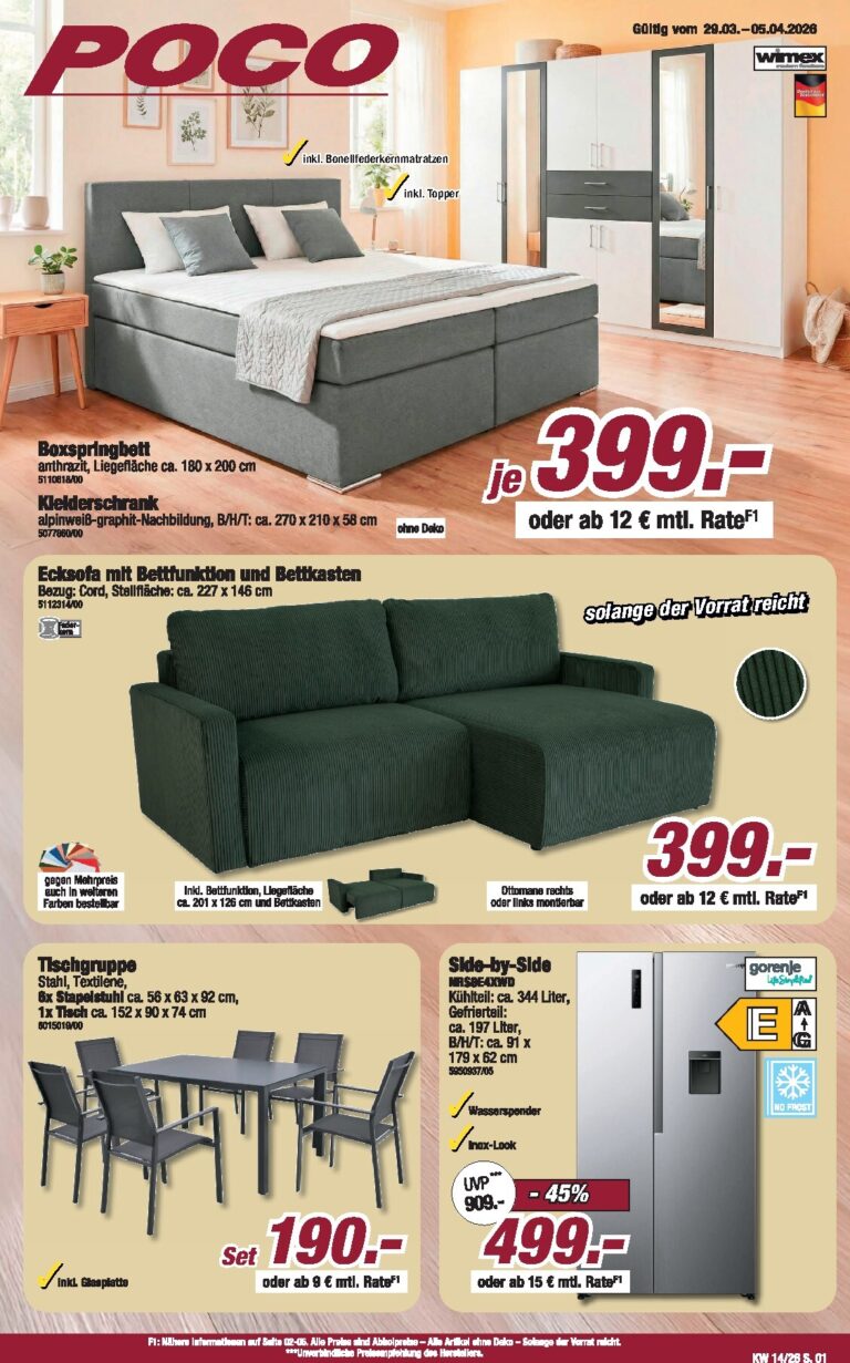 Poco Prospekt 29.03.2026 – 05.04.2026