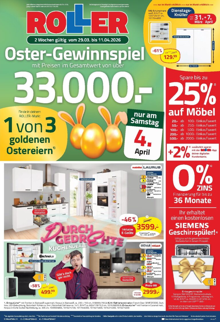 Roller Prospekt 29.03.2026 – 11.04.2026