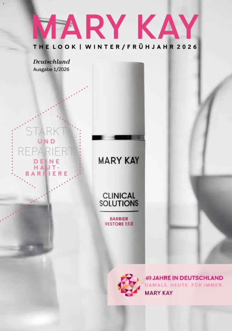 Mary Kay katalog Winter/Frühjahr 2026 Stärkt und repariert Hautbarrier