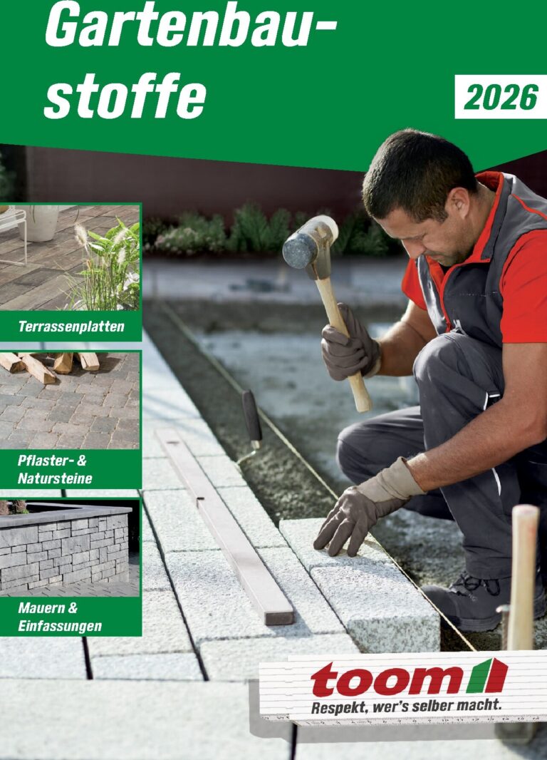 toom Prospekt Heute 2026 Gartenbau-stoffe