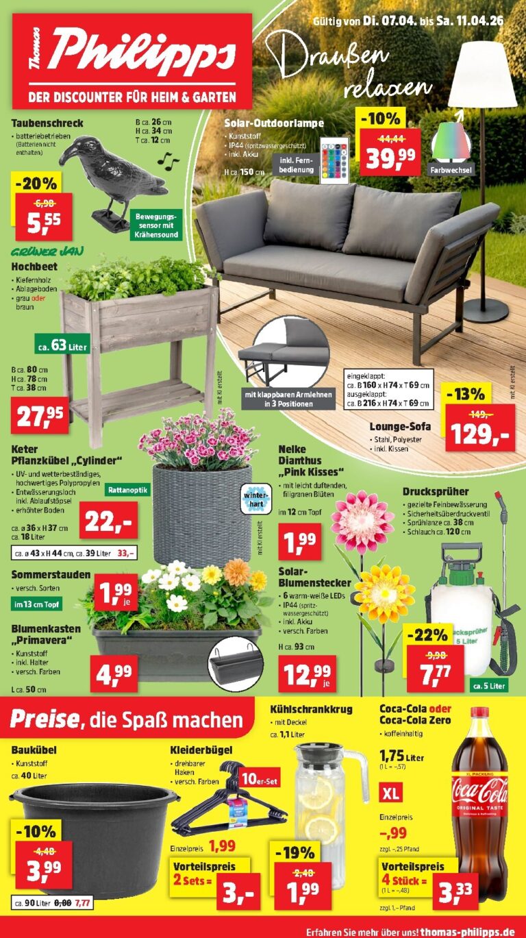 Thomas Phillips Prospekt 07.04. – 11.04. 2026