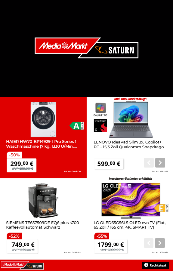 Saturn Prospekt Heute 2026