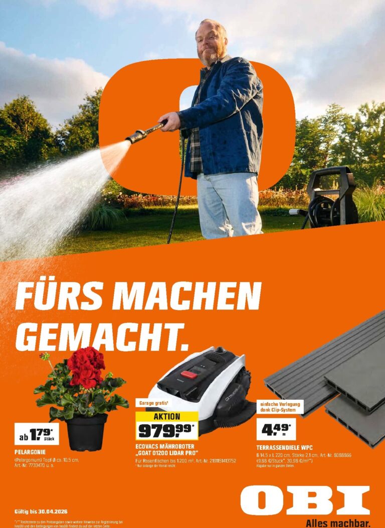 OBI Prospekt 30.04.2026