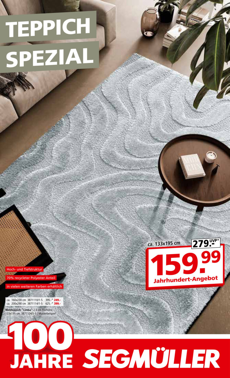 Segmüller Prospekt Heute 2026