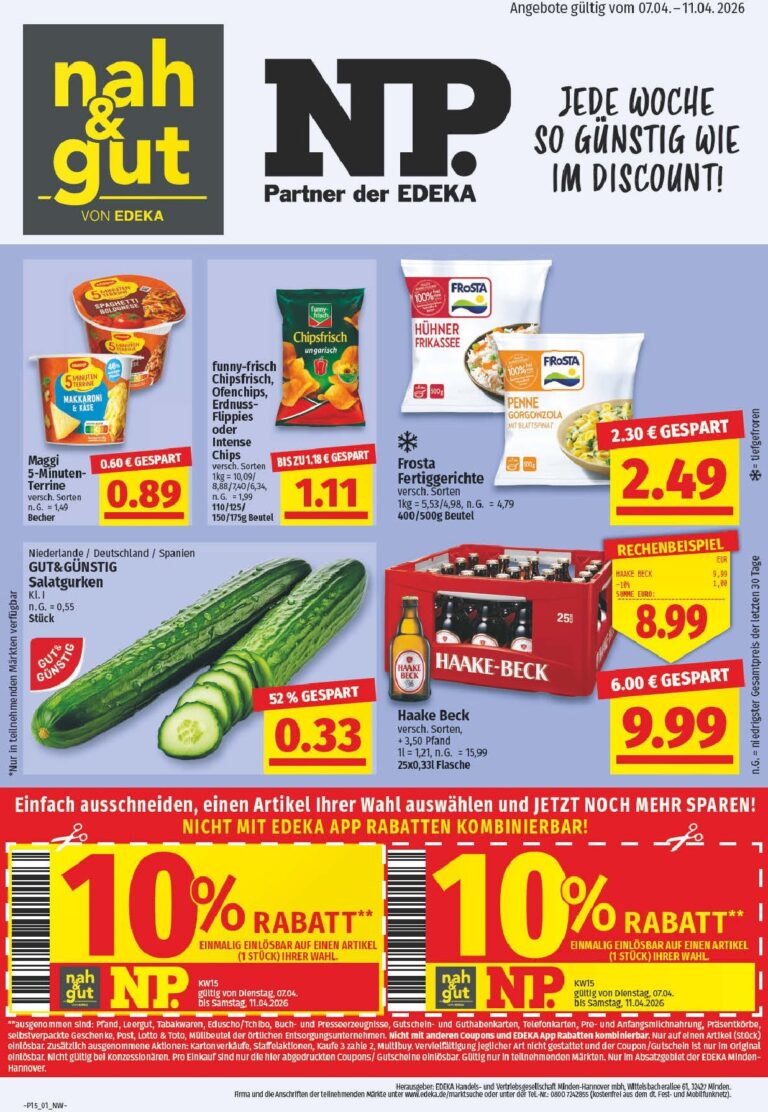 Nah & Gut Prospekt 07.04.2026 – 11.04.2026