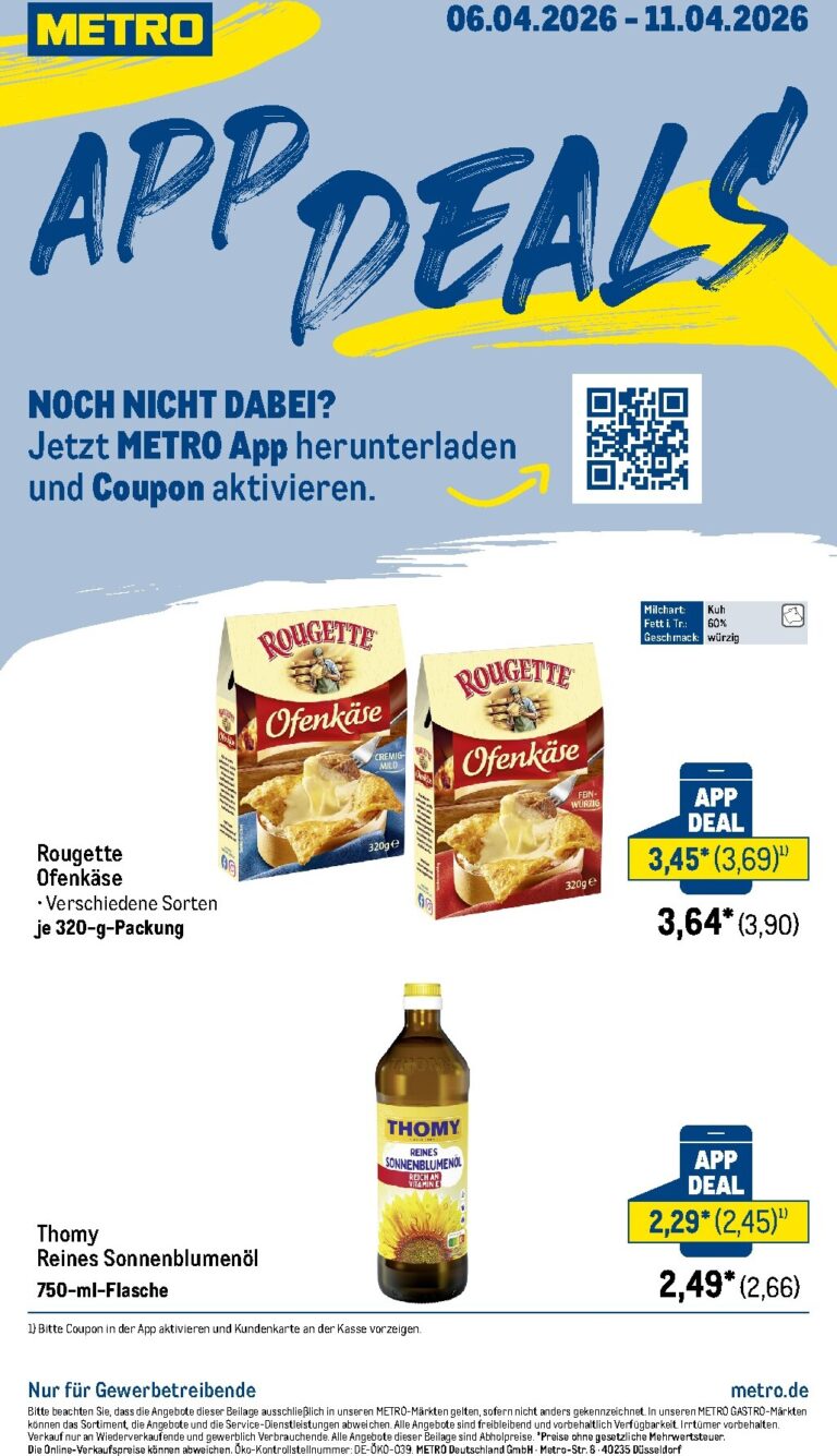 Metro Prospekt 06.04.2026 – 11.04.2026