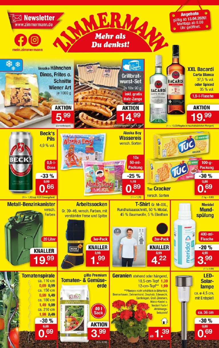 Zimmermann Prospekt 13.04.2026 – 18.04.2026